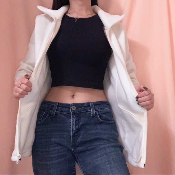 OLD NAVY 100% POLYESTER ZIP UP SWEATER - Picture 4 of 5